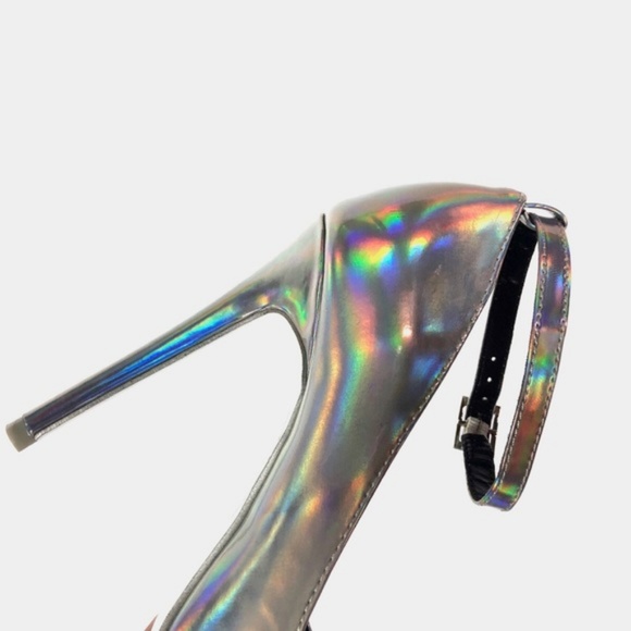 Holographic Stiletto Pump Heels - Shoe Republic LA - Picture 6 of 8